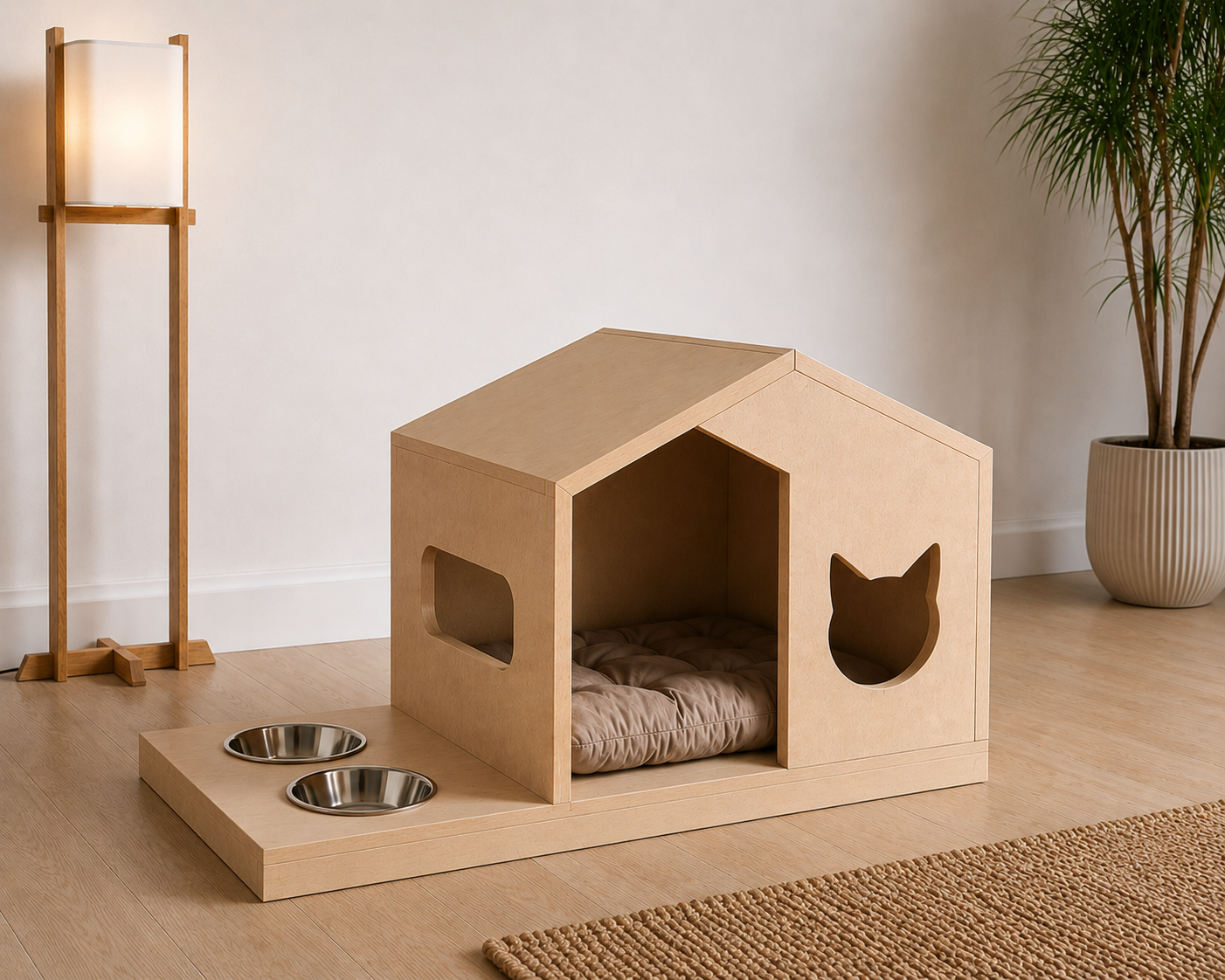Moderne dyrehus kattehus hundehus bygg selv gjør det selv enkle byggeoppskrifter norsk diy